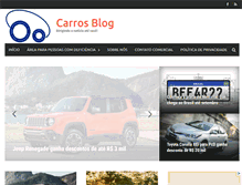 Tablet Screenshot of carrosblog.com